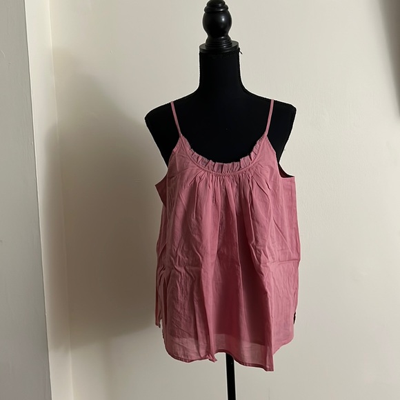 🆕LOFT Pink Tie Back Cami - Size: S - Picture 2 of 9
